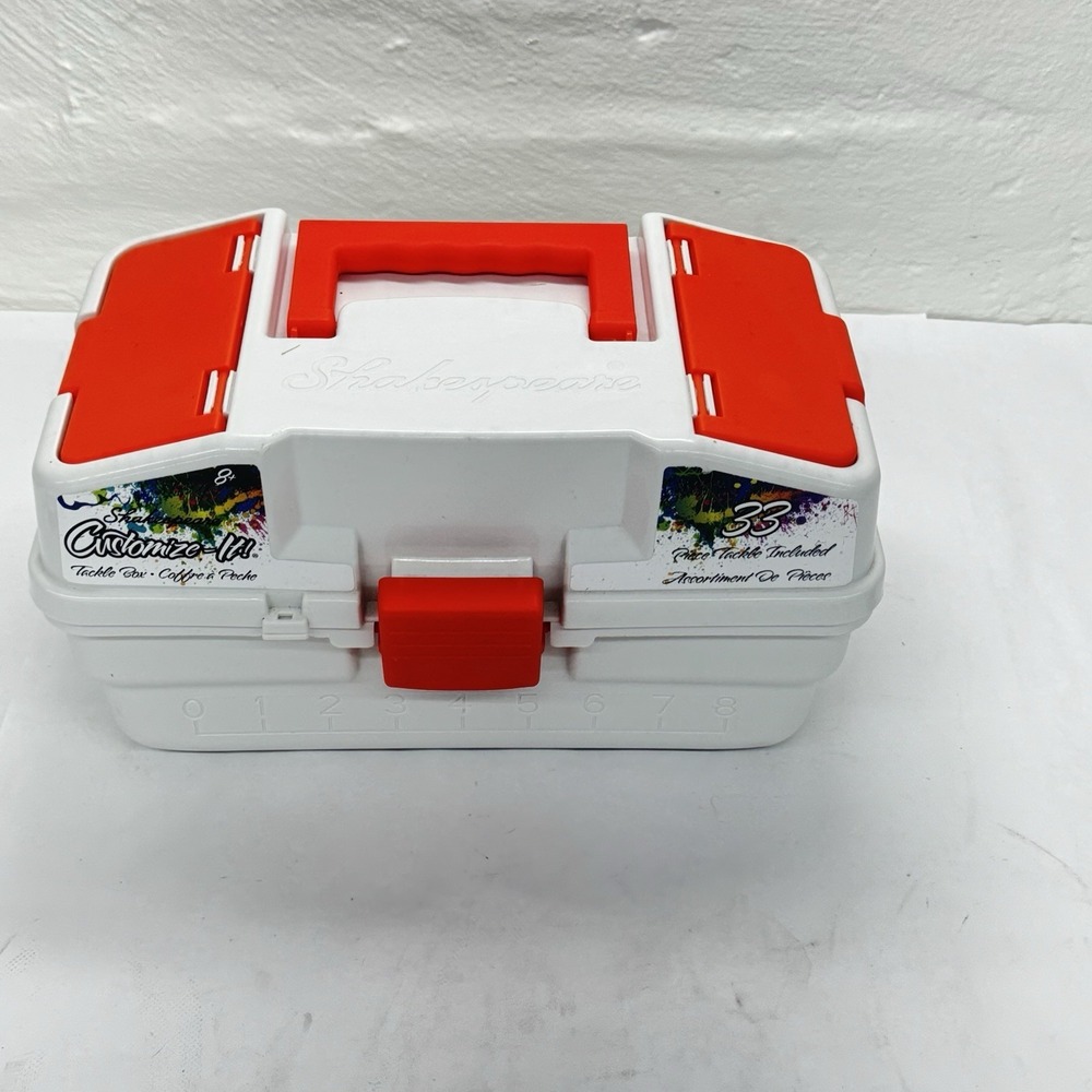 Shakespeare Customize-It! Child's Tackle Box With Stickers No Lures